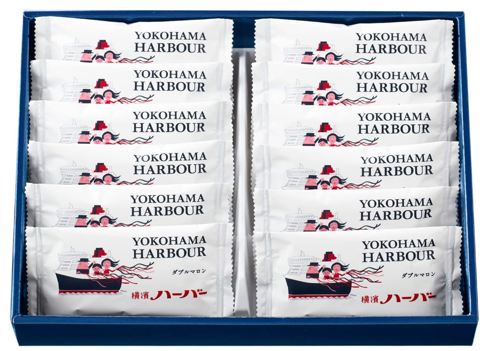 Ariake Yokohama Harbor Double Maroon, Pack of 12